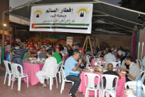  بالصور: إفطار جماعي في جمعية كنان حسونة بمدينة اللد 